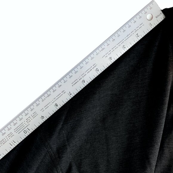 VUORI Lux Henley Jumpsuit Black Long Sleeve Drawstring M/L Athleisure Loungewear - Picture 8 of 11